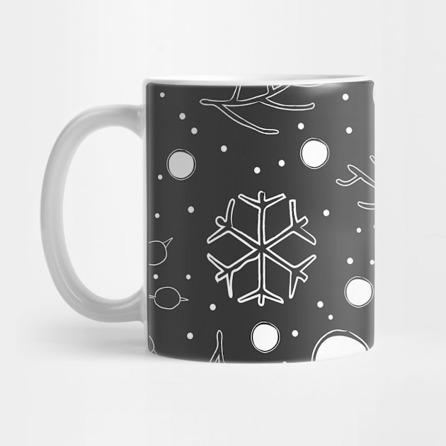 Winter Pattern by Kristina Stellar Scandinavian Land